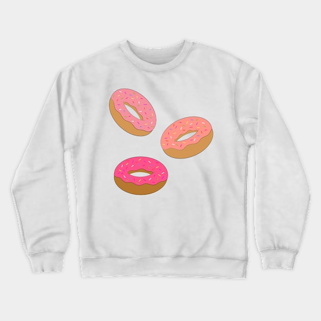 cute donuts Crewneck Sweatshirt by Narcis